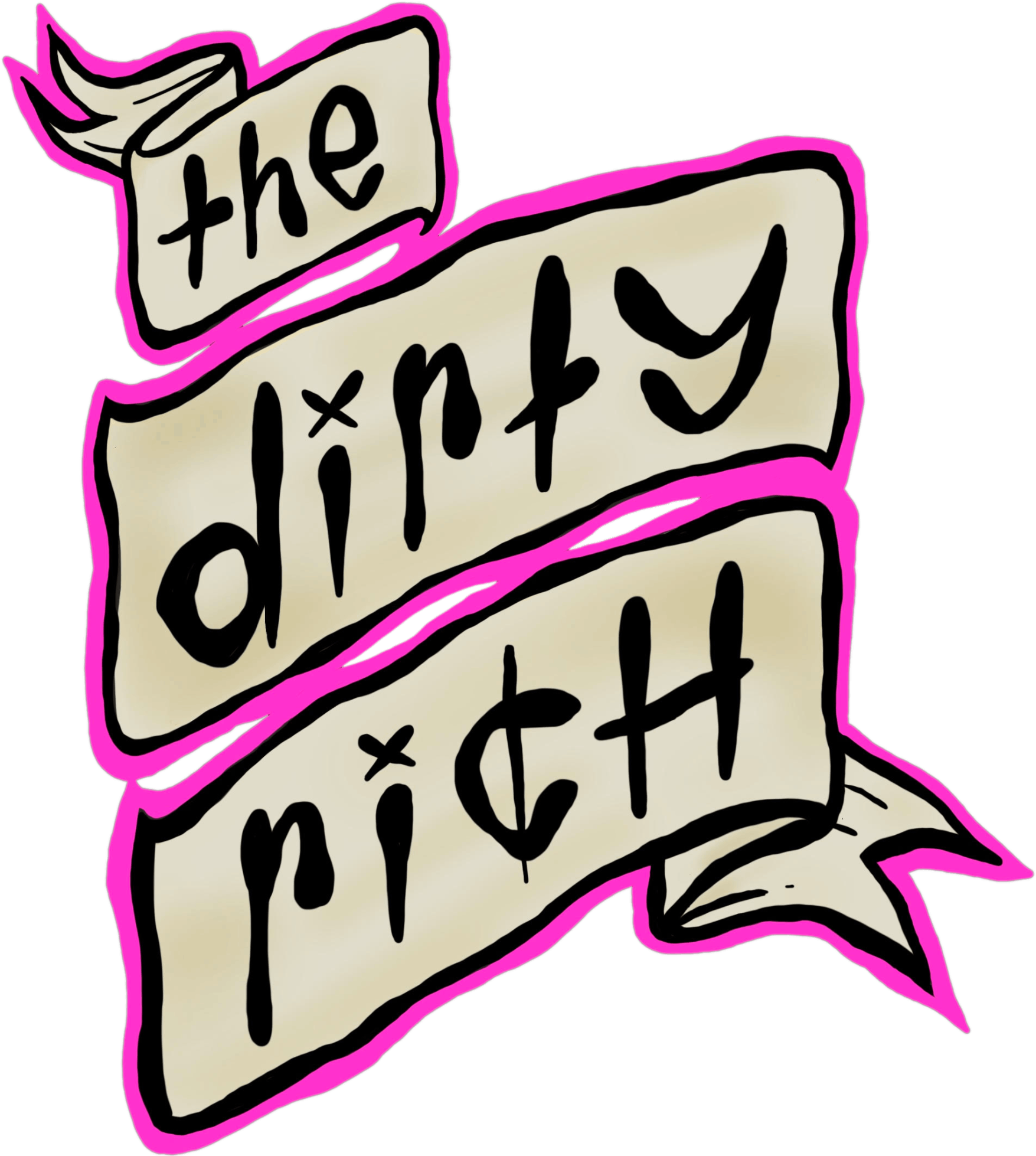 The Dirty Rich Logo